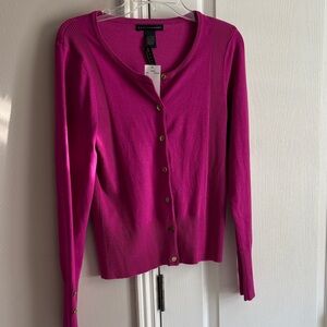 Grace Elements Fuchsia Knit Top